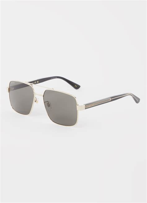 gucci zonnebril zilver|Designer Sunglasses for Women .